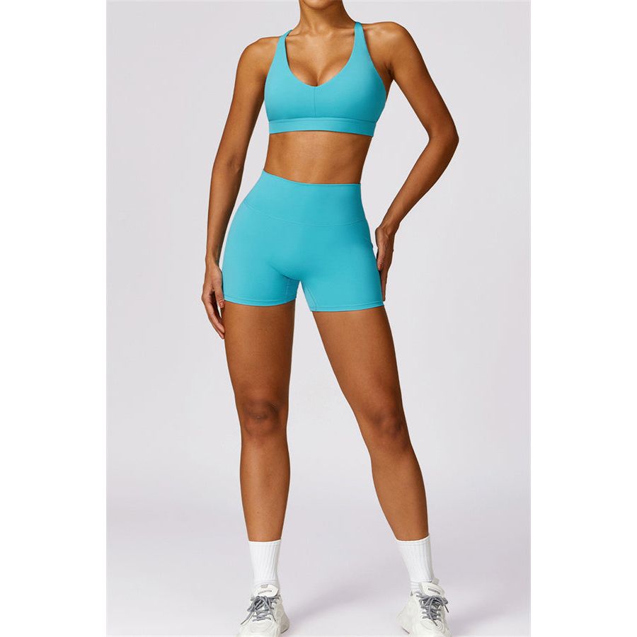 The Scrunch High Waist Shorts