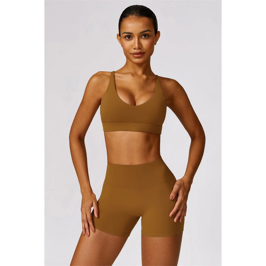 The Scrunch High Waist Shorts