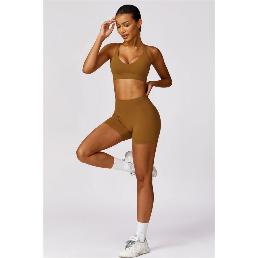 The Scrunch High Waist Shorts