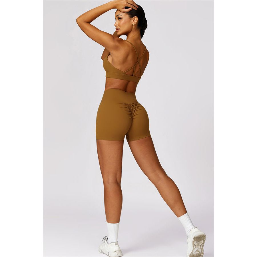 The Scrunch High Waist Shorts