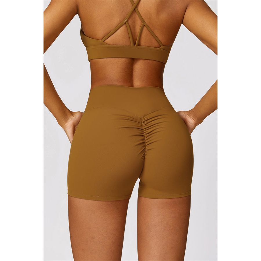 The Scrunch High Waist Shorts