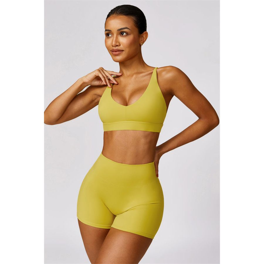 The Scrunch High Waist Shorts