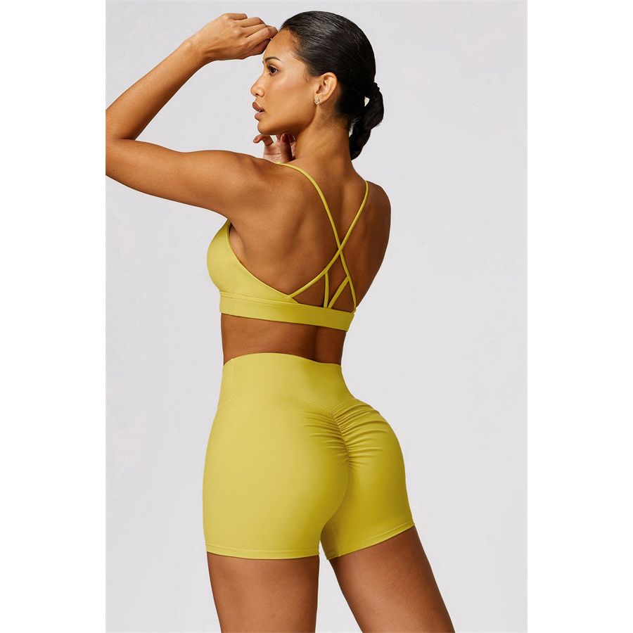 The Scrunch High Waist Shorts