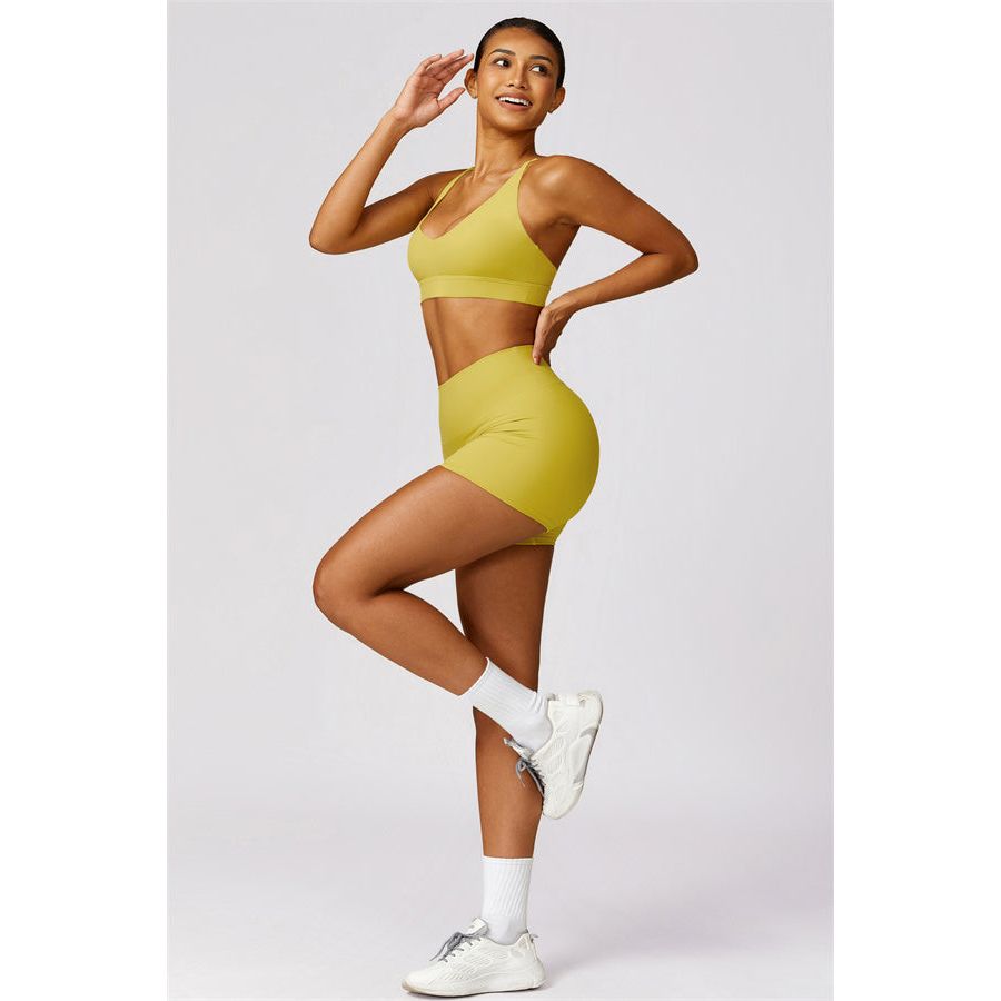 The Scrunch High Waist Shorts