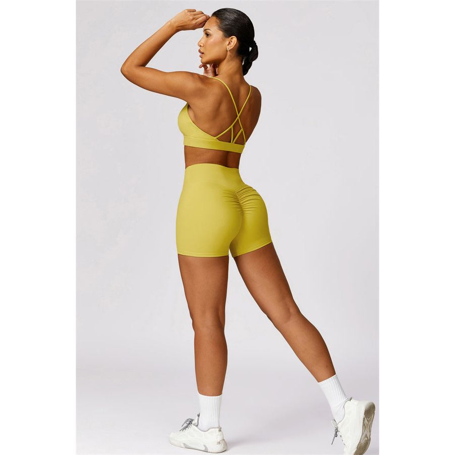 The Scrunch High Waist Shorts