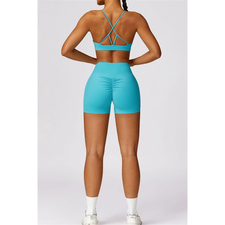 The Scrunch High Waist Shorts