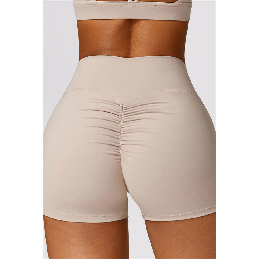 The Scrunch High Waist Shorts
