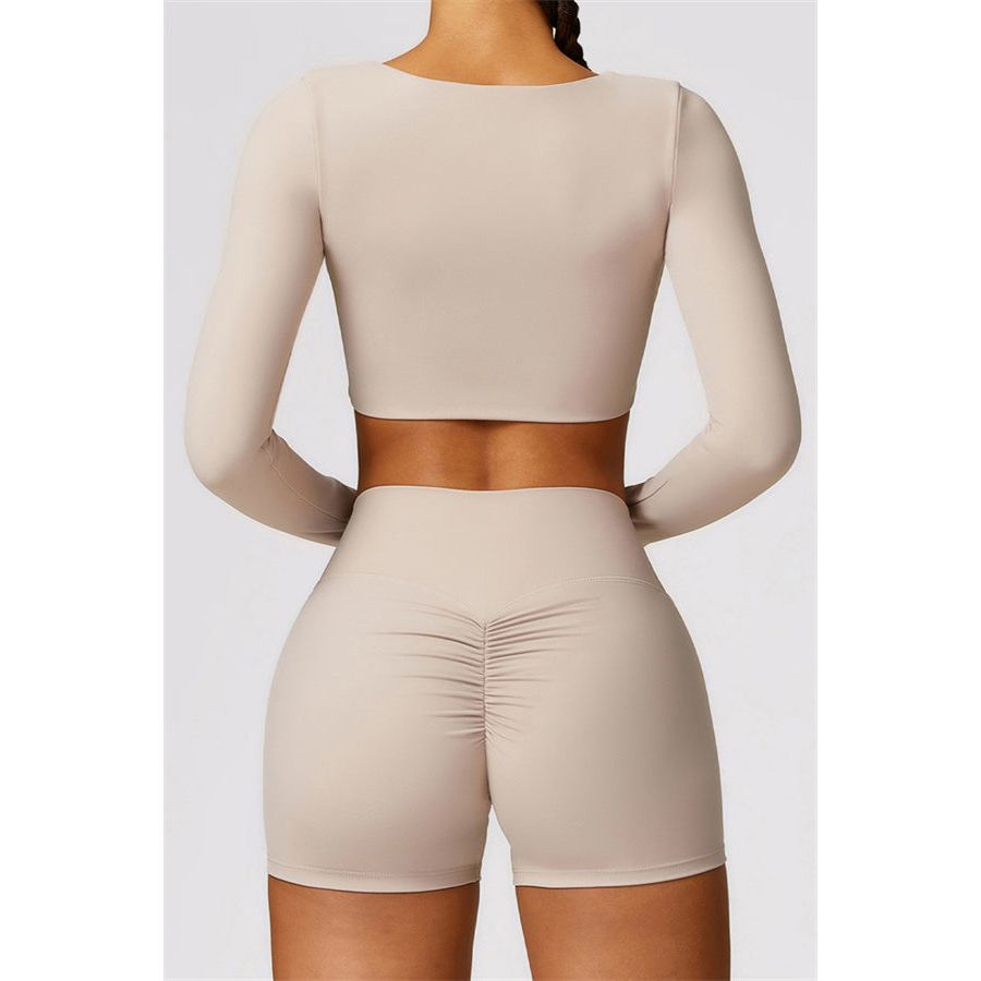 The Scrunch High Waist Shorts