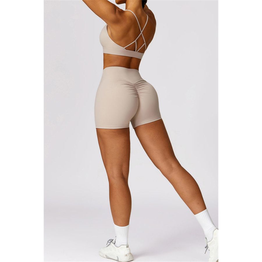 The Scrunch High Waist Shorts
