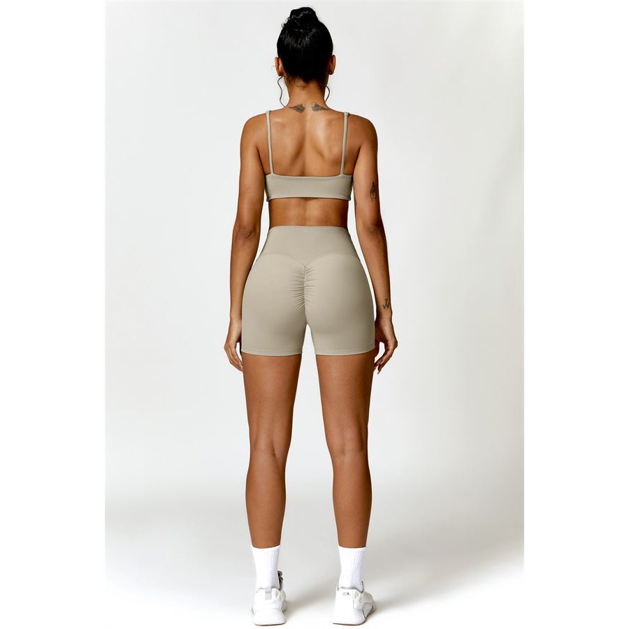The Scrunch High Waist Shorts