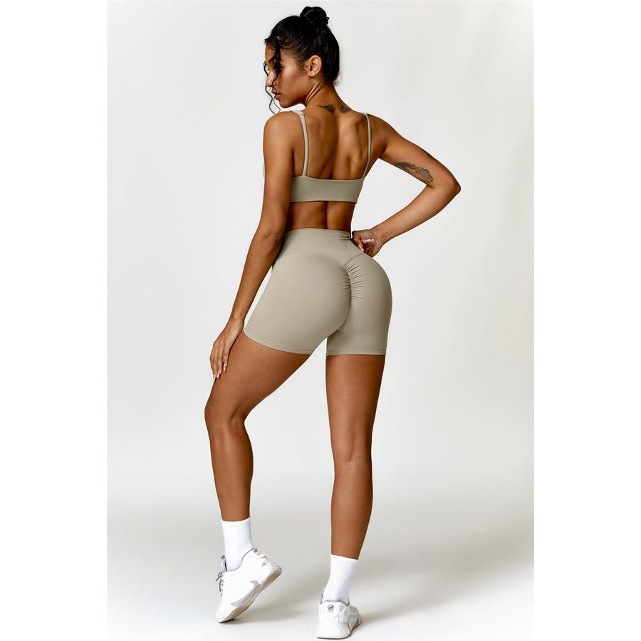 The Scrunch High Waist Shorts
