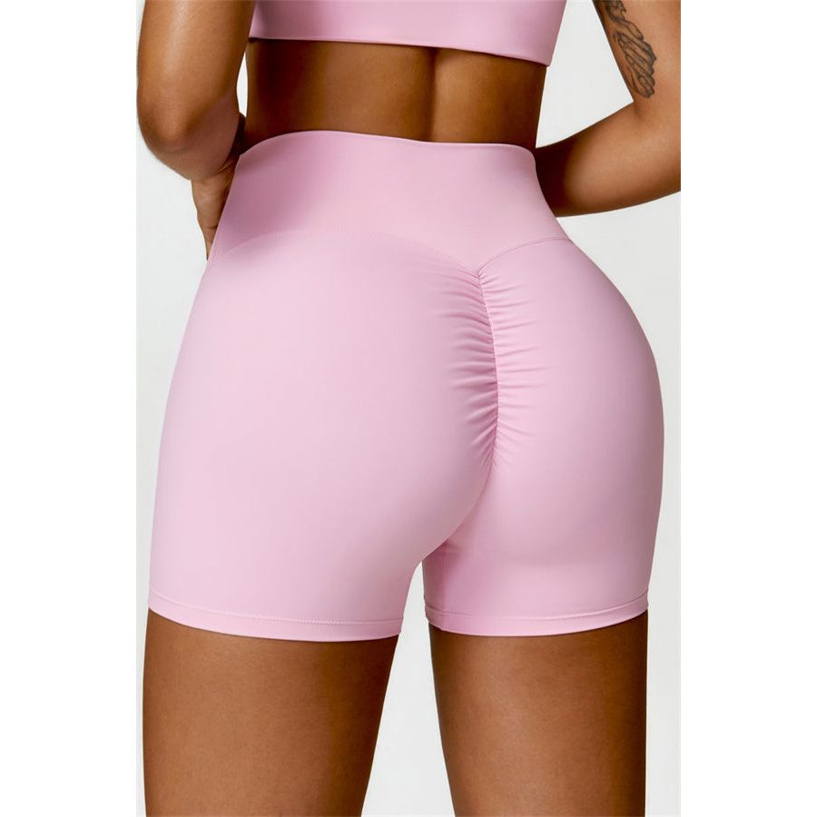 The Scrunch High Waist Shorts