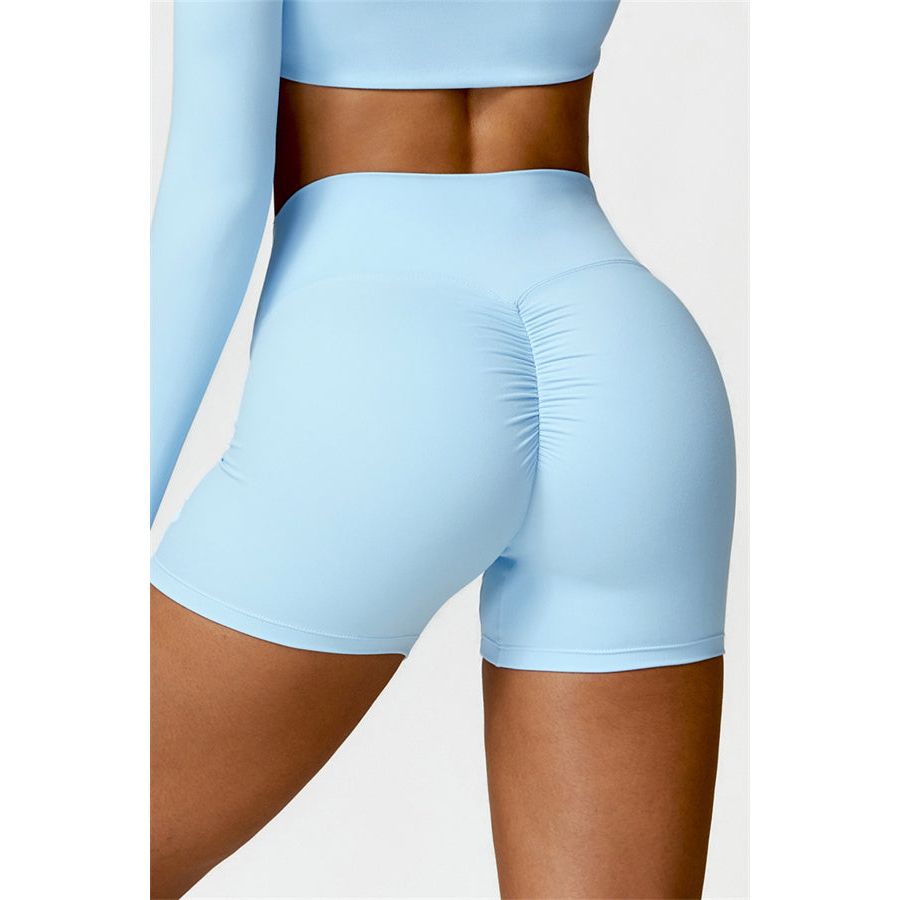 The Scrunch High Waist Shorts