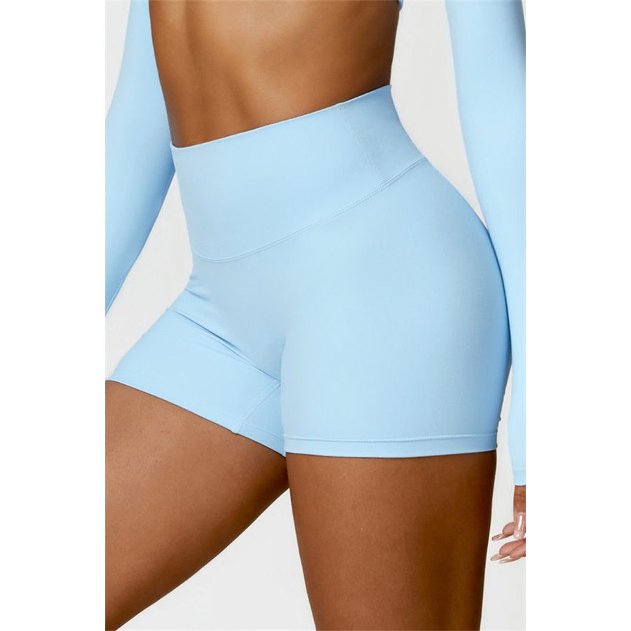 The Scrunch High Waist Shorts