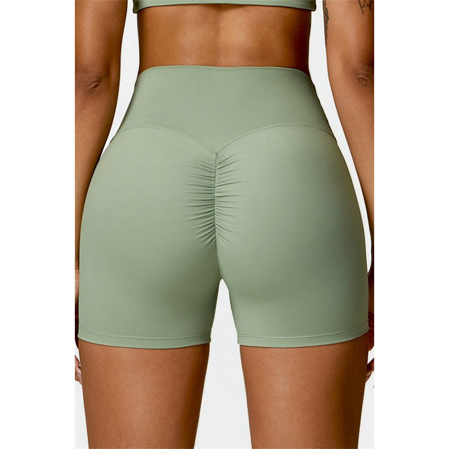 The Scrunch High Waist Shorts