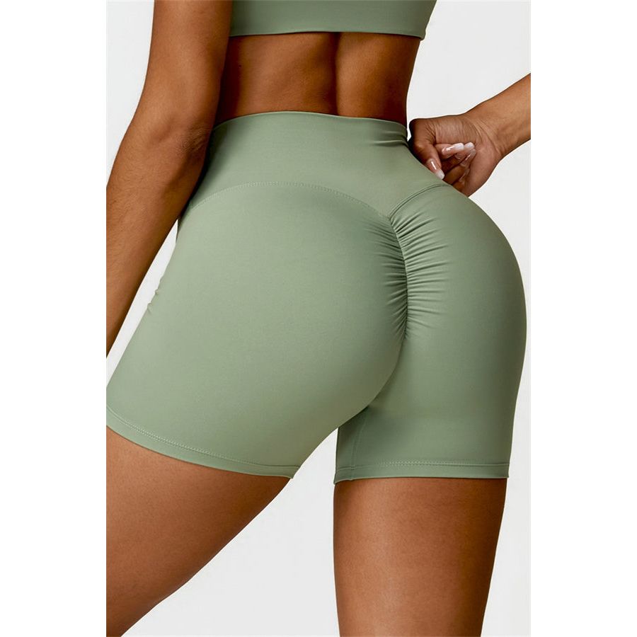 The Scrunch High Waist Shorts