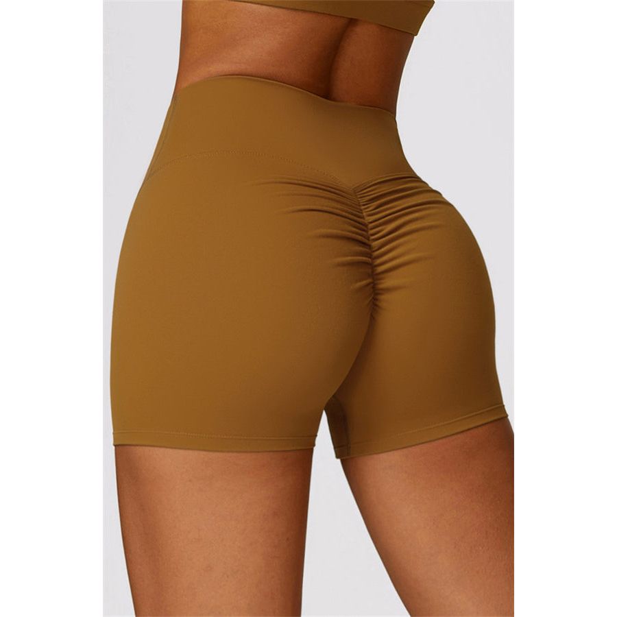 The Scrunch High Waist Shorts