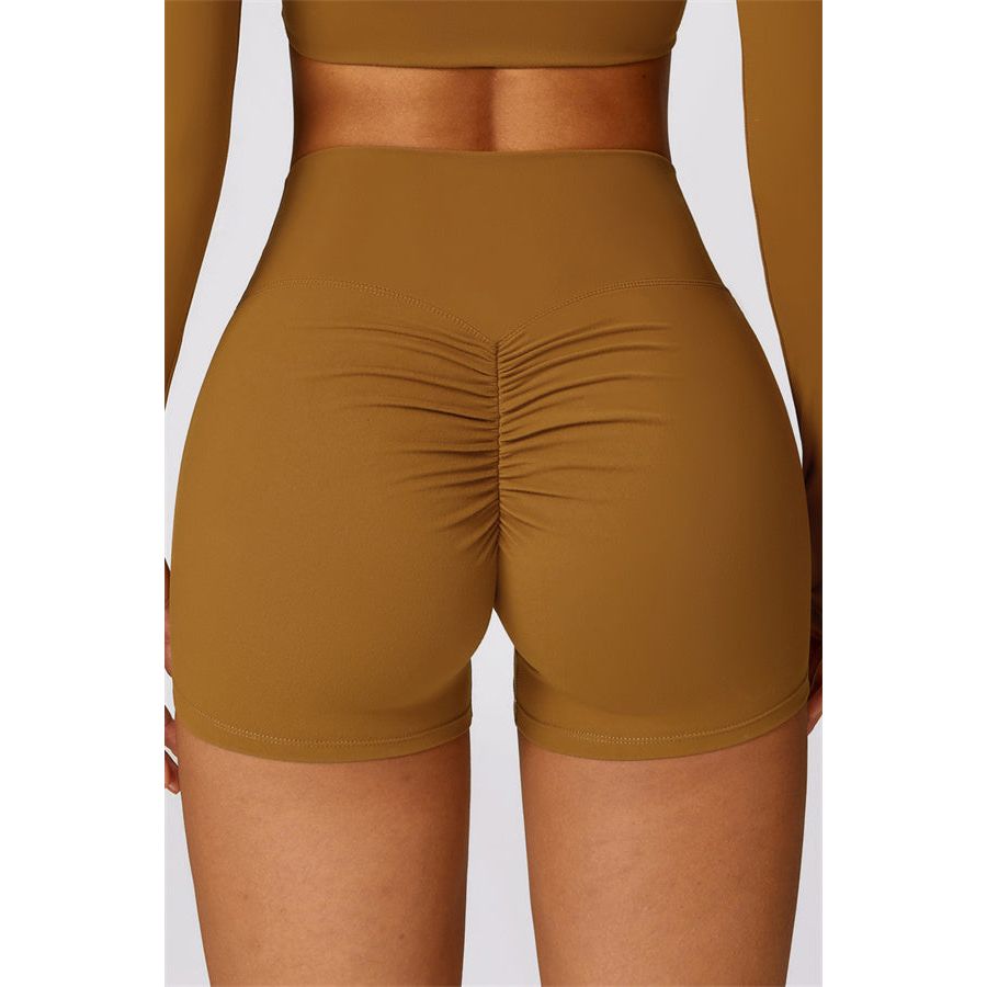 The Scrunch High Waist Shorts