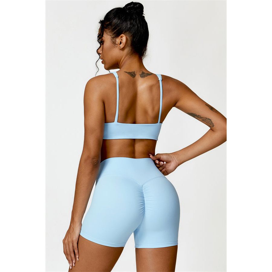 The Scrunch High Waist Shorts