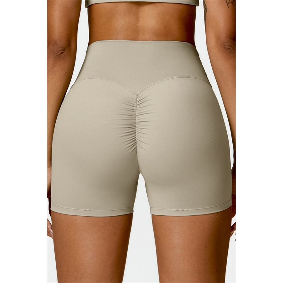 The Scrunch High Waist Shorts