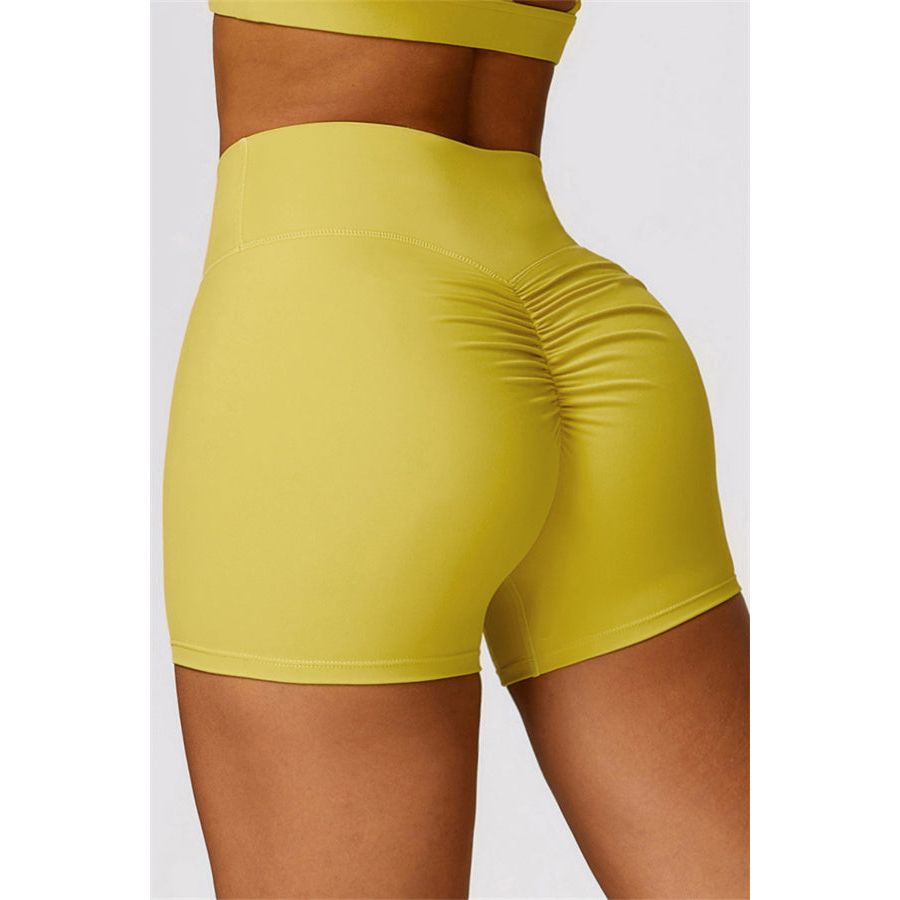 The Scrunch High Waist Shorts