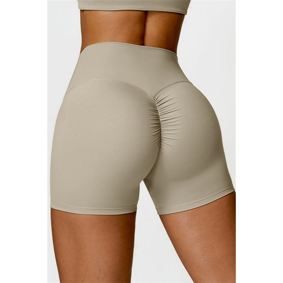 The Scrunch High Waist Shorts