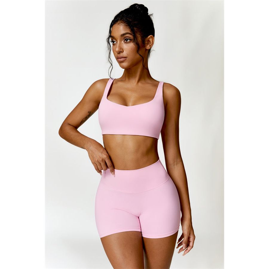The Scrunch High Waist Shorts
