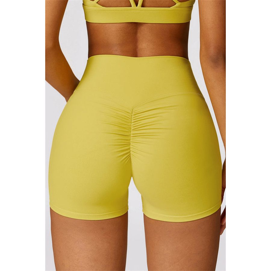 The Scrunch High Waist Shorts
