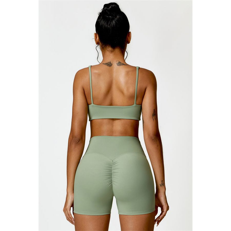 The Scrunch High Waist Shorts