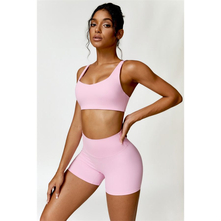 The Scrunch High Waist Shorts
