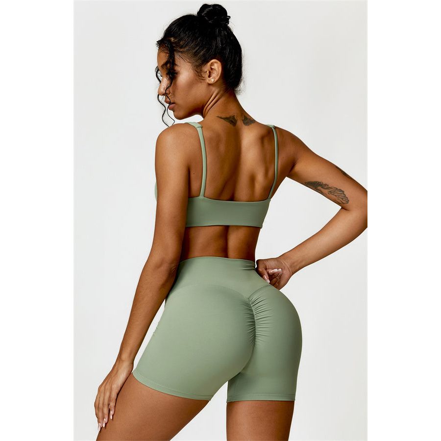 The Scrunch High Waist Shorts
