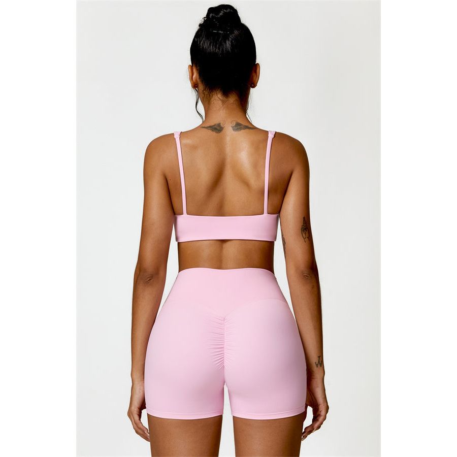 The Scrunch High Waist Shorts