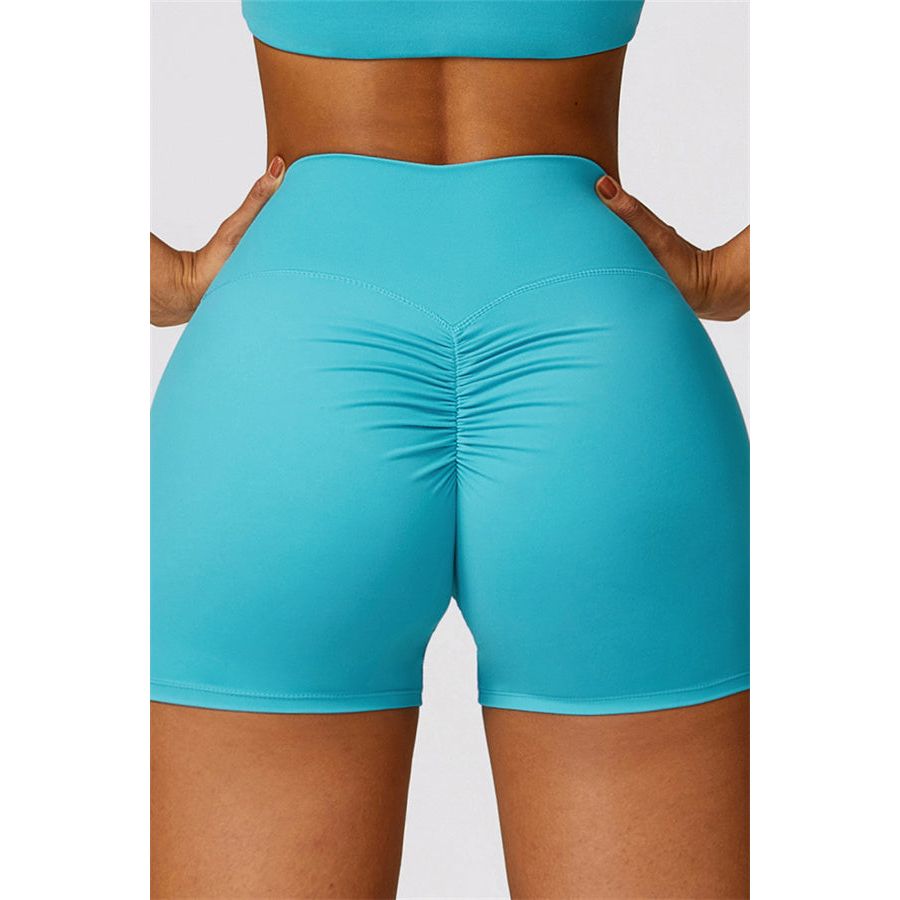 The Scrunch High Waist Shorts