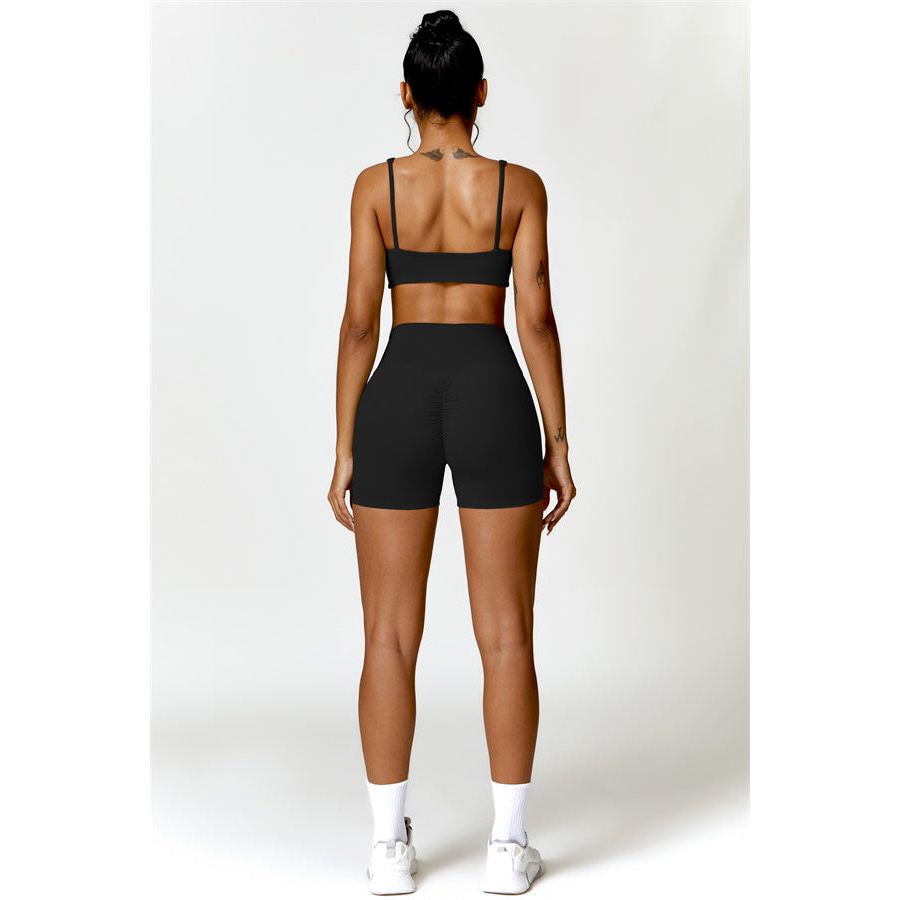 The Scrunch High Waist Shorts
