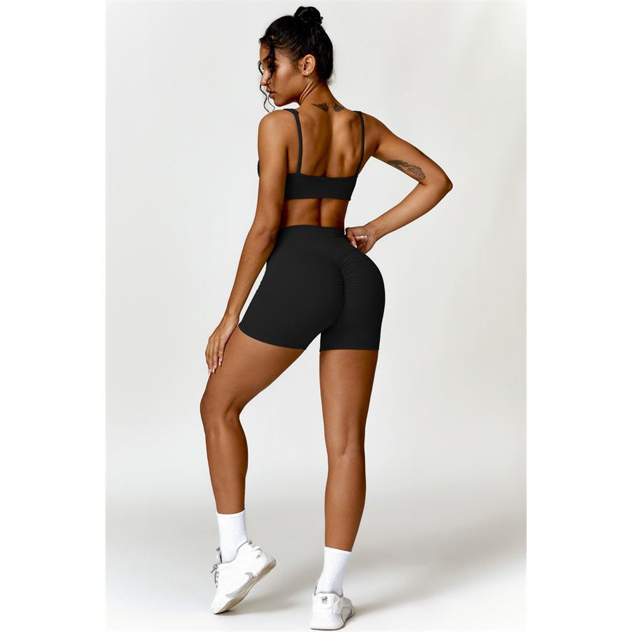 The Scrunch High Waist Shorts