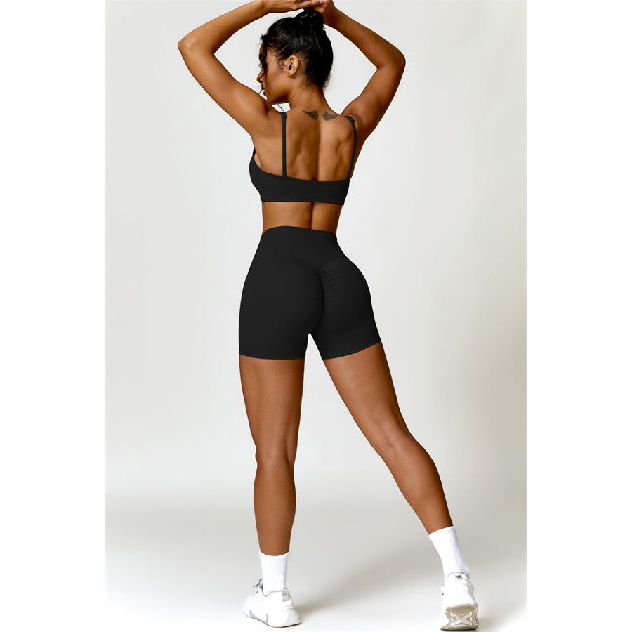 The Scrunch High Waist Shorts