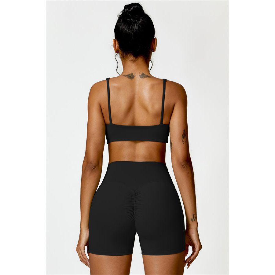 The Scrunch High Waist Shorts