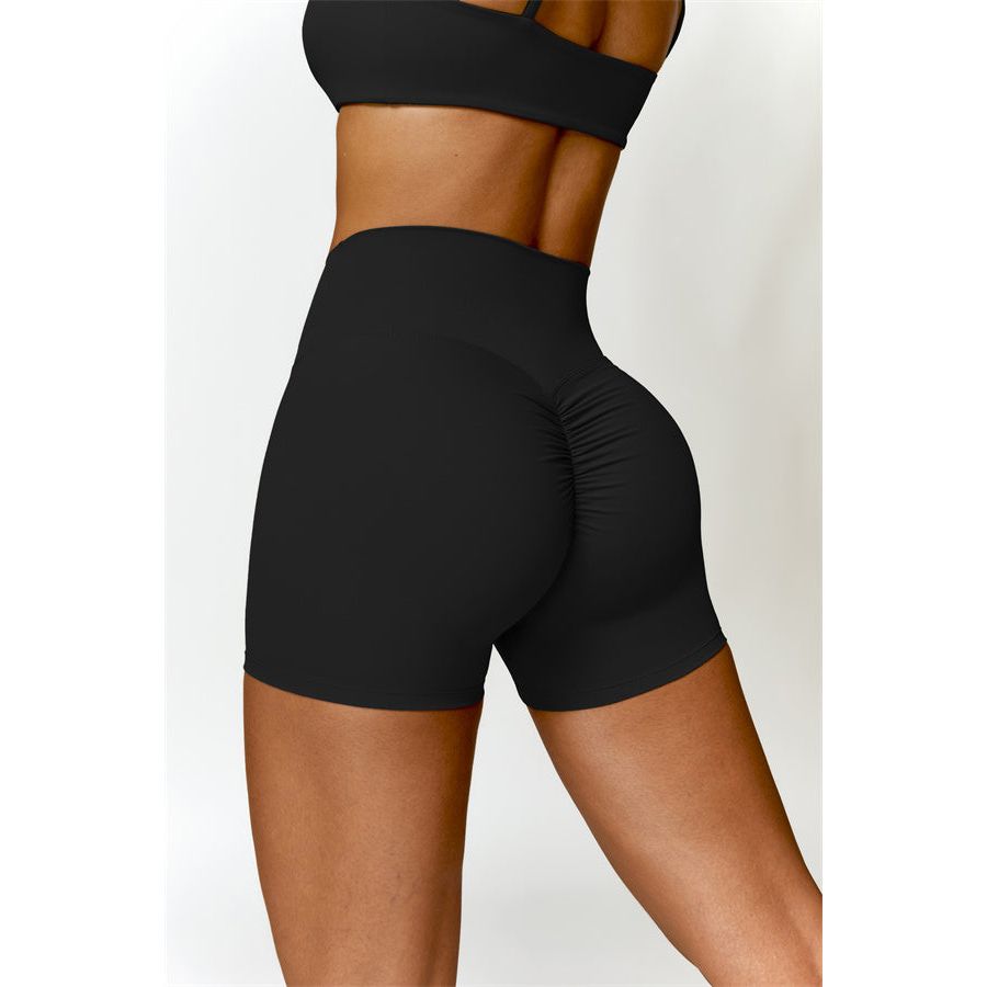The Scrunch High Waist Shorts