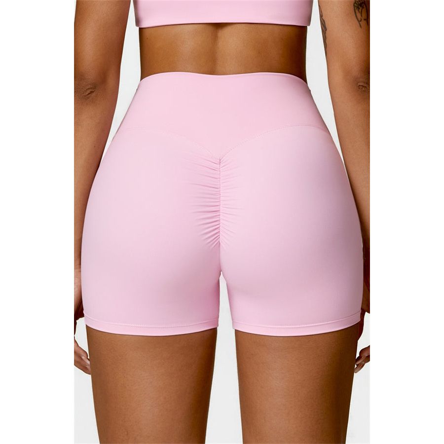 The Scrunch High Waist Shorts