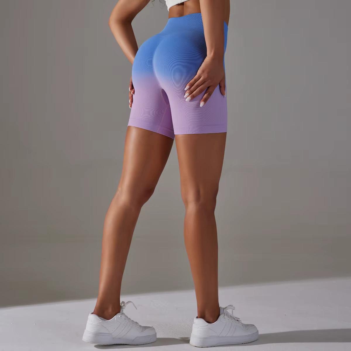 The Gradient High Waist Shorts