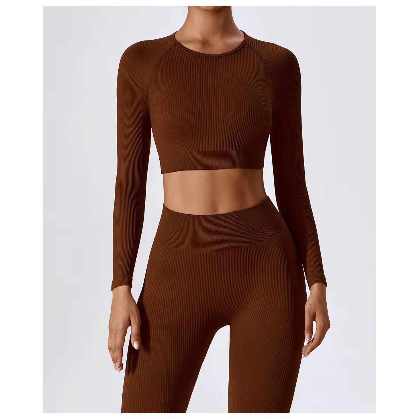 The Clara Long Sleeve Crop Top