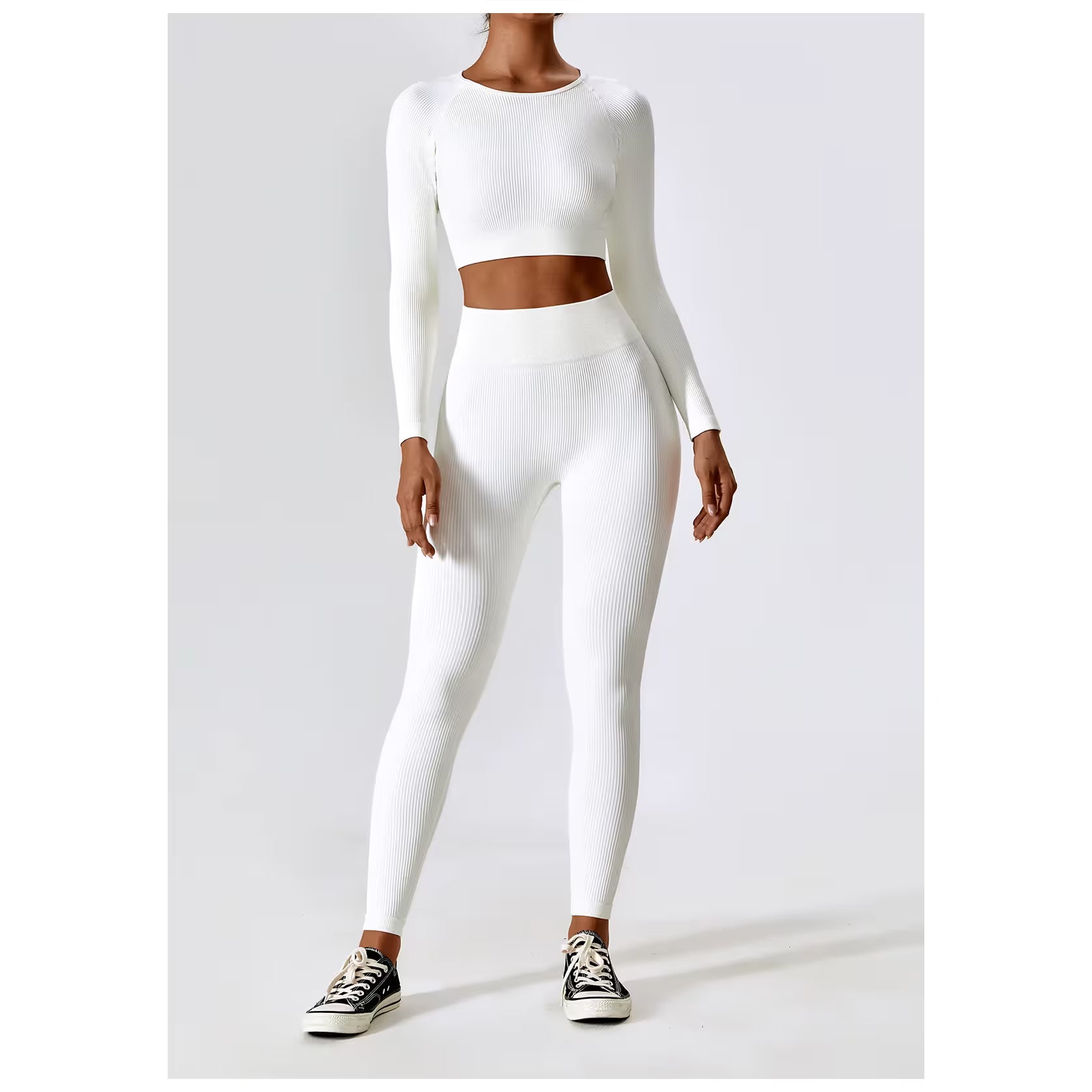 The Clara Long Sleeve Crop Top
