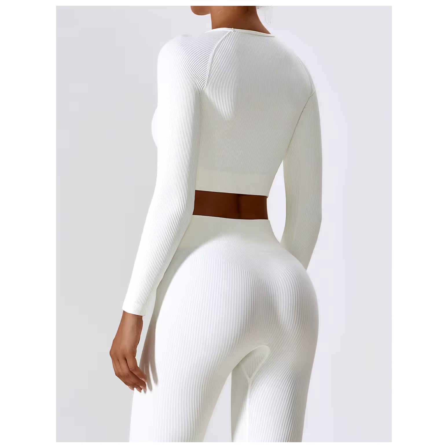The Clara Long Sleeve Crop Top