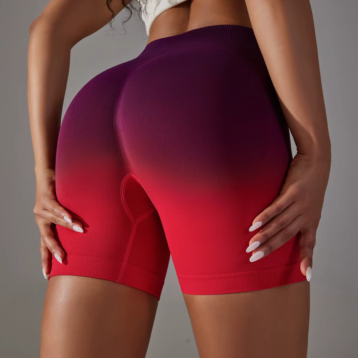 The Gradient High Waist Shorts