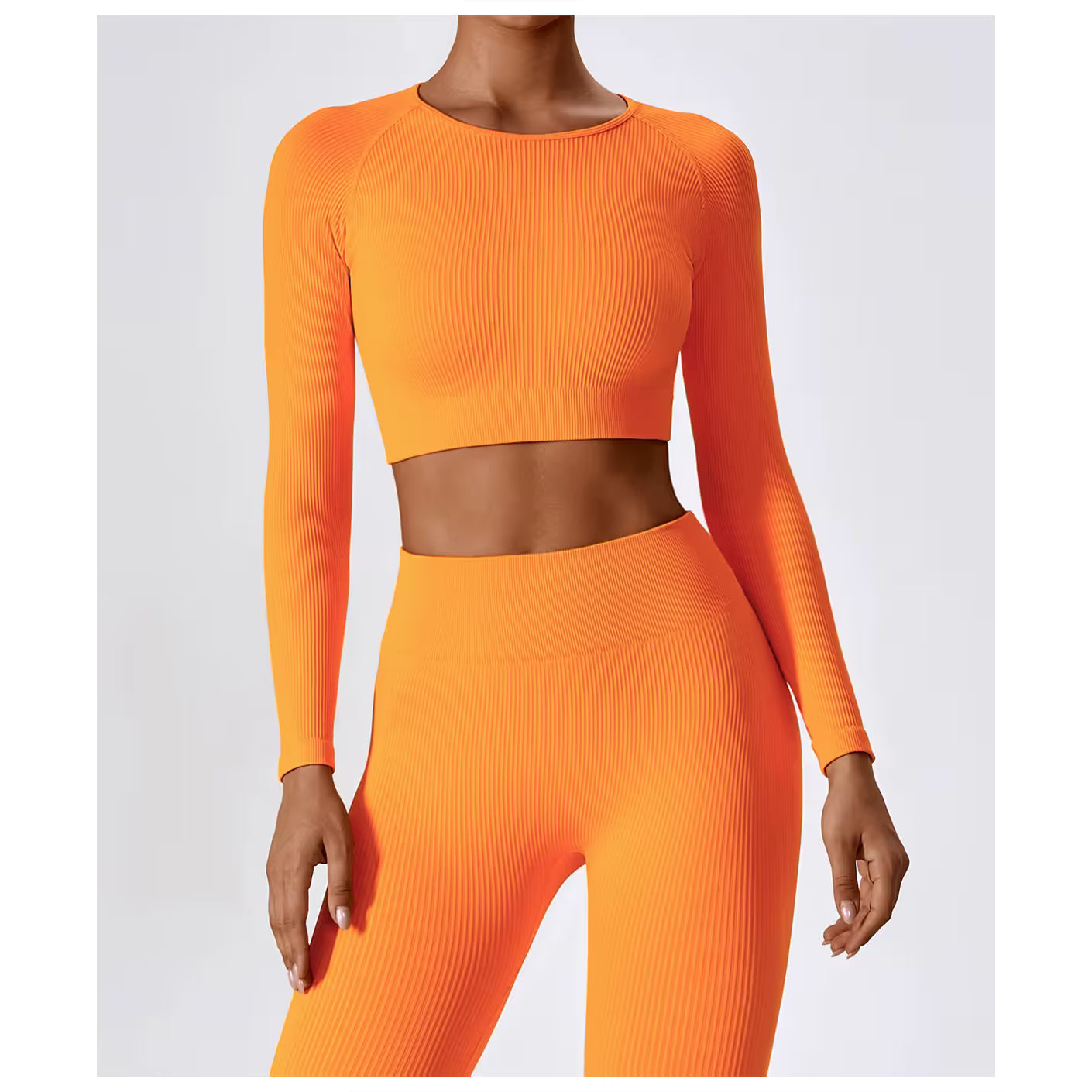 The Clara Long Sleeve Crop Top