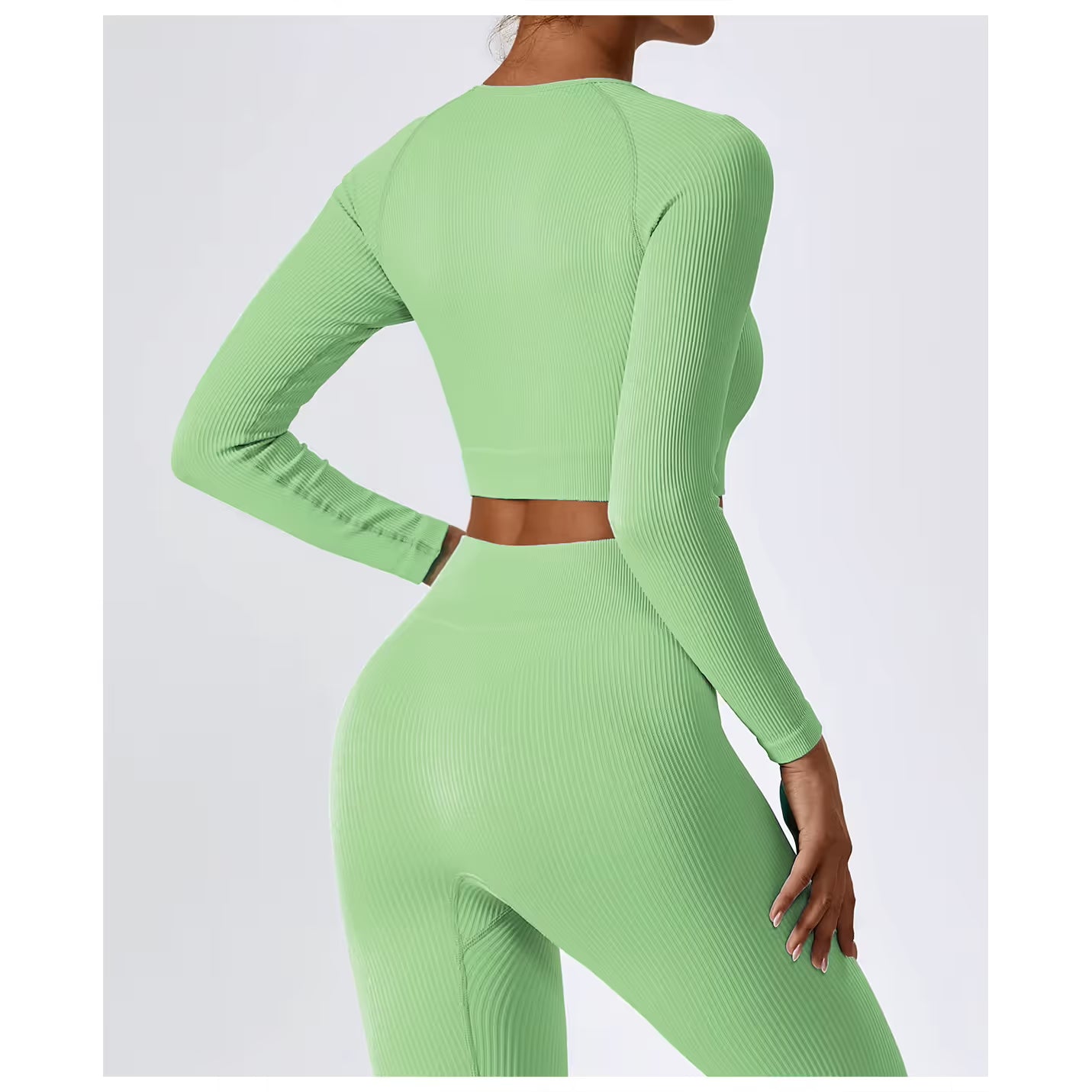 The Clara Long Sleeve Crop Top