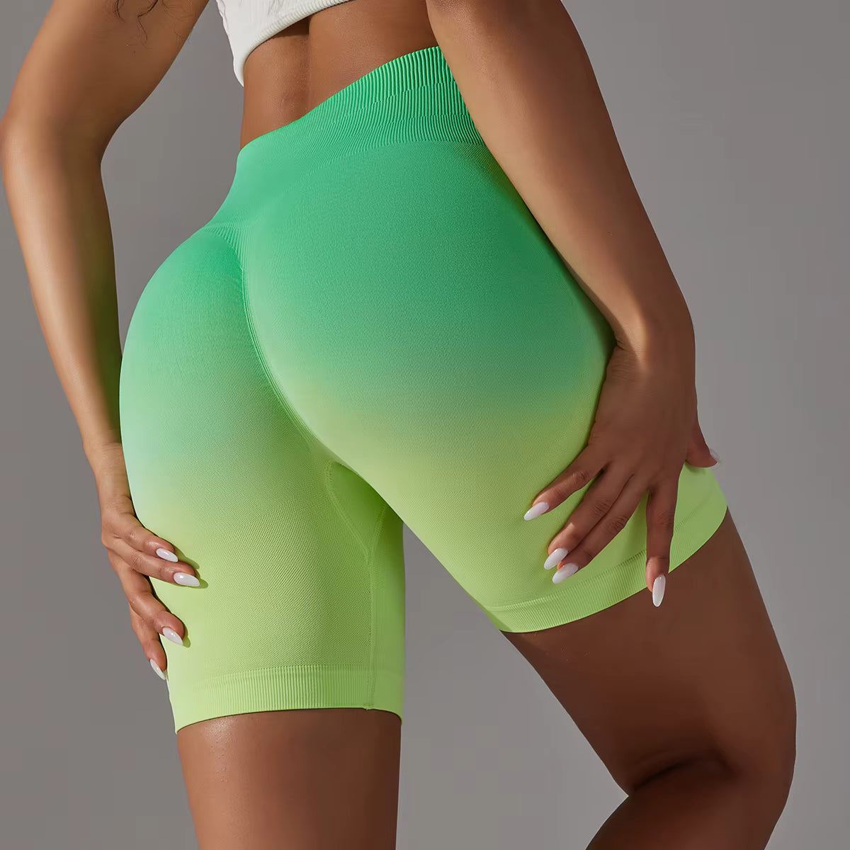 The Gradient High Waist Shorts