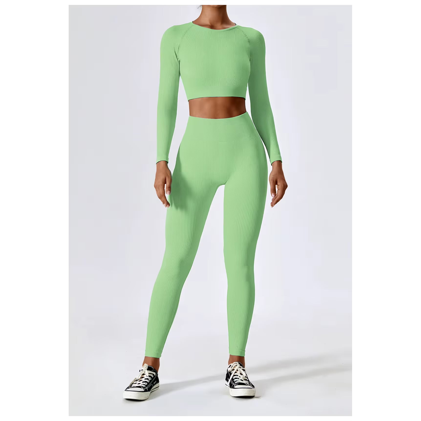The Clara Long Sleeve Crop Top