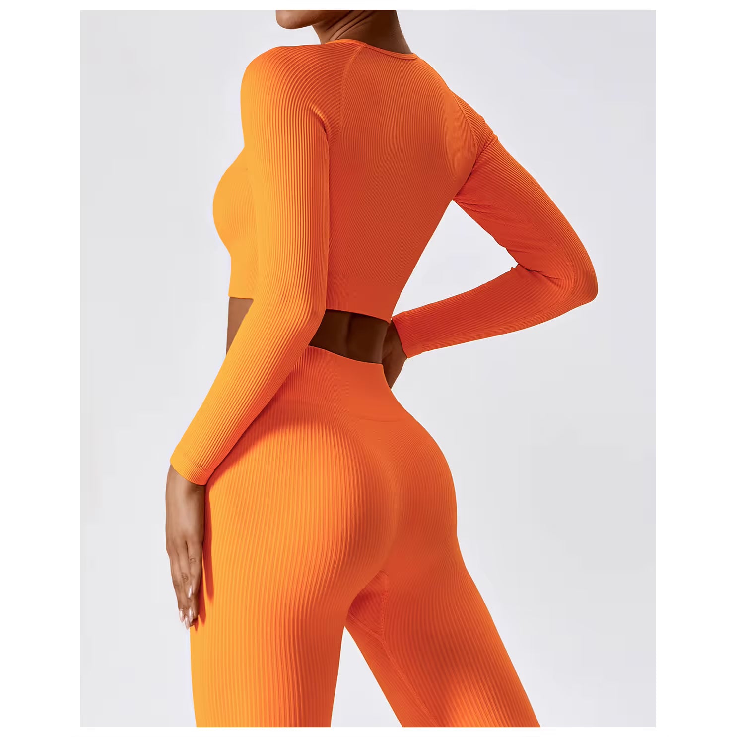 The Clara Long Sleeve Crop Top