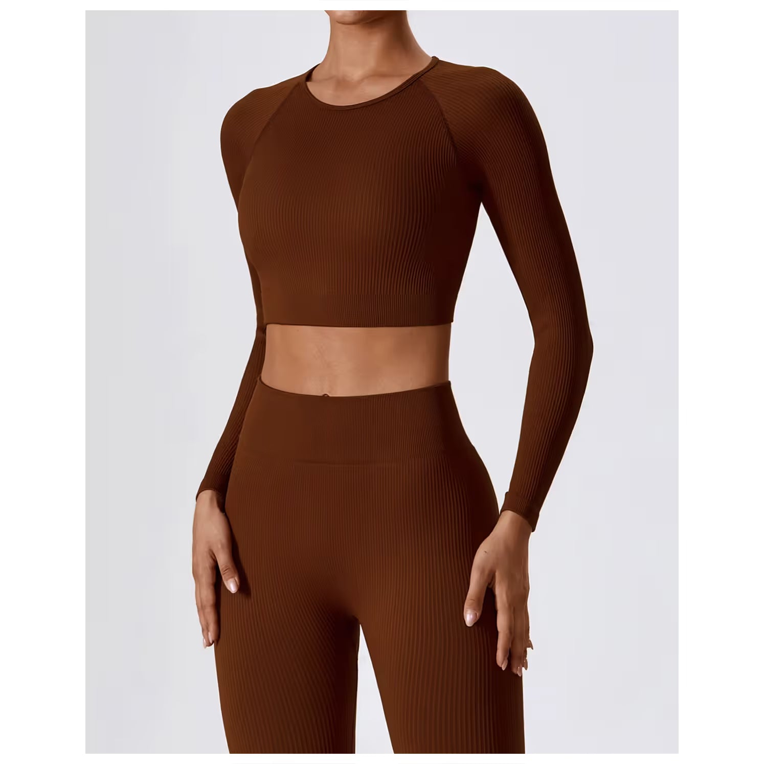 The Clara Long Sleeve Crop Top